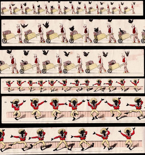 Bande zootrope 1860 1870 - 1860,