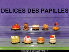 SERIE COMPLETE DE FEVES DELICES DES PAPILLES - GATEAUX