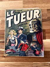 LE TUEUR JUSTICIER les requins noirs Les aventures fantastiques N°1 années 40 