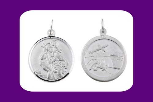 Pendentif saint christophe - saint, en