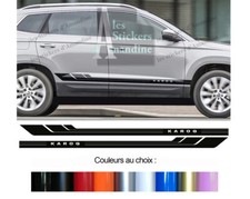 2 BANDES BAS DE CAISSE PORTE