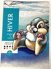 ART THERAPIE DISNEY HIVER coloriage mystères  ANTI-STRESS coloriages