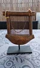 BAOULÉ Métier à tisser ANCIEN Sur Présentoir