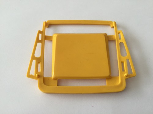 Capot arrière jaune pièce - capot,