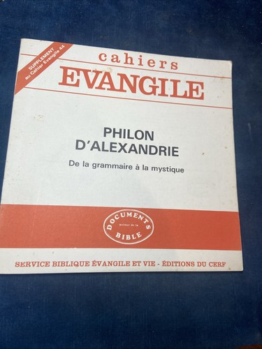 Cahiers évangile phil - cahiers,