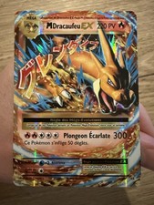 CARTE POKÉMON M DRACAUFEU EX 13/108 XY12 ÉVOLUTIONS TBE FR