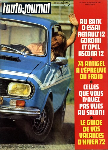Auto journal 22 - l'auto,