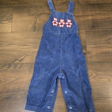 Vintage boys corduroy overalls - corduroy,