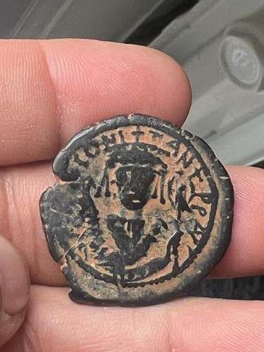 Monnaie byzantine tibere ii - monnaie,