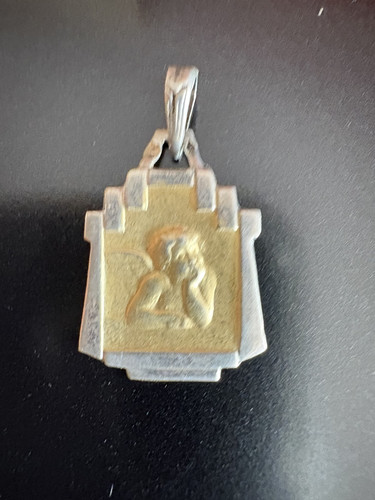 Bijou ancien petite médaille