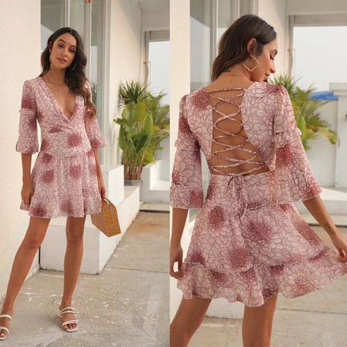 Robe femme courte - robe,