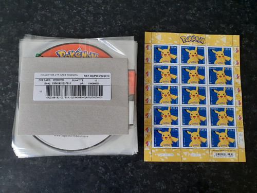 Lot timbre pokemon - x,