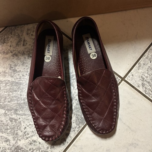 Mocassins femme bordeaux - -,