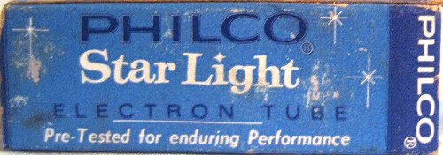 Tube 6fs5 philco starlight nos - philco,