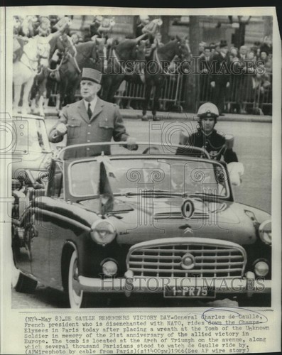 1966 press photo general - 1966,