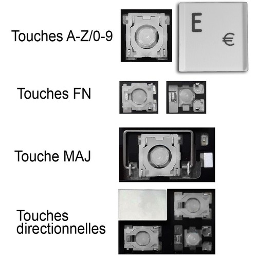 Touche clavier pour - touche,