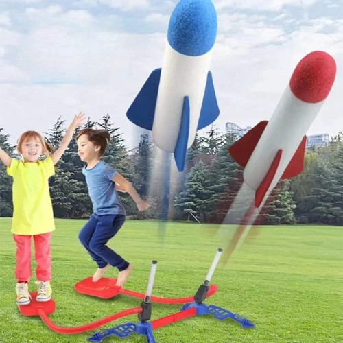 Kids outdoor rocket foot - kids, pump