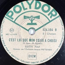 Edith Piaf : Je n'en connais