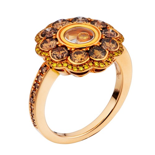 Bague fleur diamant - fleur,