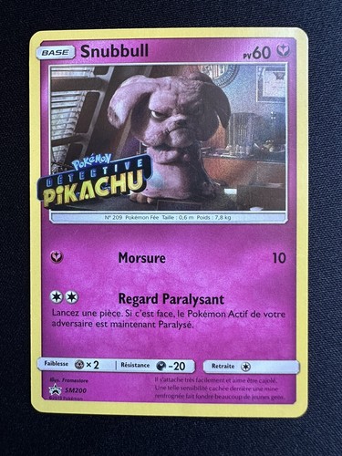 Carte pokémon snubbull - -,