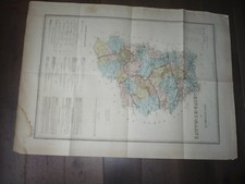 TRES GRANDE CARTE SEINE ET