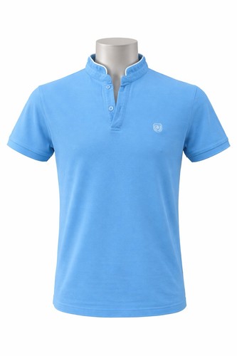 Polo the kooples homme bleu - polo,