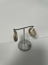 boucles oreilles or 18 carats