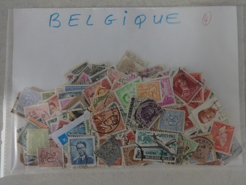 Timbres belgique oblitérés - timbres,