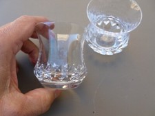 2 Verres en cristal de SEVRES.