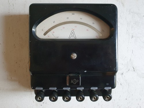 Ancien ampèremètre aoip - ancien,