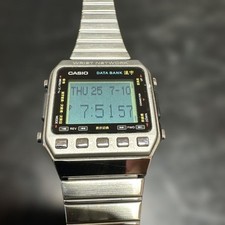 Montre Casio DKW-100 Vintage Data Bank écran tactile 1991 testée rare