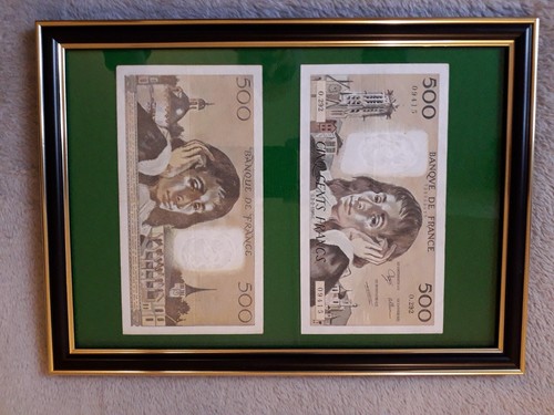 Billets 500 frs pascal en - ,