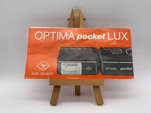 Agfa optima pocket - agfa, manuel