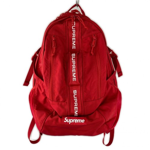 Sac dos supreme - 22aw, rouge