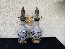 Paire de pieds de lampe en