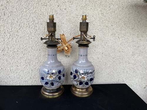 Paire pieds lampe - paire,
