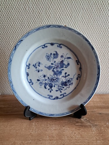 Assiette porcelaine bleu de - porcelaine,