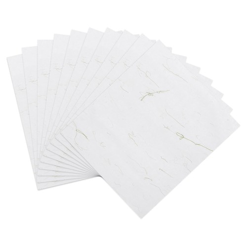 Feuilles papier mûrier - 10,