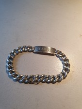 Ancienne gourmette "Claude"