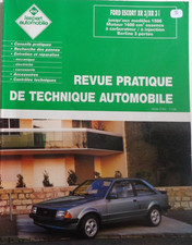 Revue technique automobile RTA Ford ESCORT  XR3 / XR3 i  