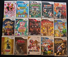 Lot Jeux Wii Zelda Mario Tetris Super Smash Bros Cib Pal Eu Complet TBE 100% OK