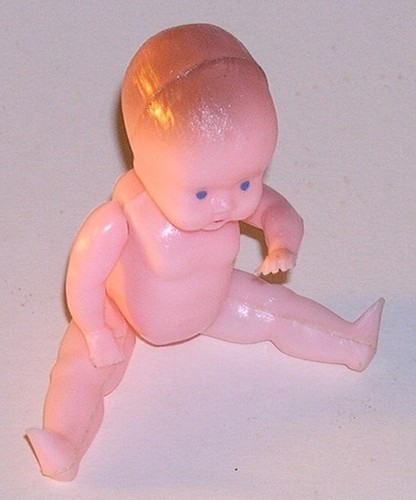 Bébé poupon celluloïd - bébé,