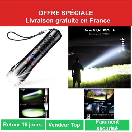 Blukar lampe torche - torche, led