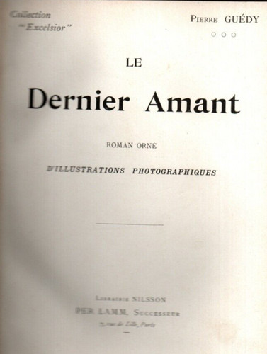 Dernier amant 1901 - le,