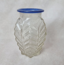 Petit Vase Déco Bord Bleu en