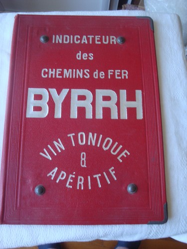 Ancien porte menu byrrh - menu,