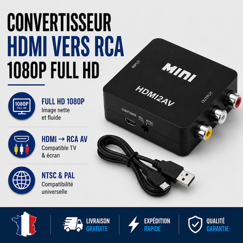 Convertisseur hdmi vers - convertisseur,