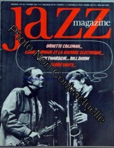 Jazz magazine 241 du - jazz, [no