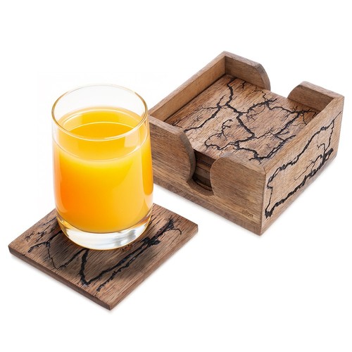 Sous verres lot - 6, avec