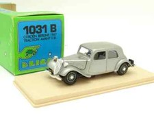 Voiture Citroën Traction 11 cv berline aluminium 1938 - Eligor 1031A - 1/43